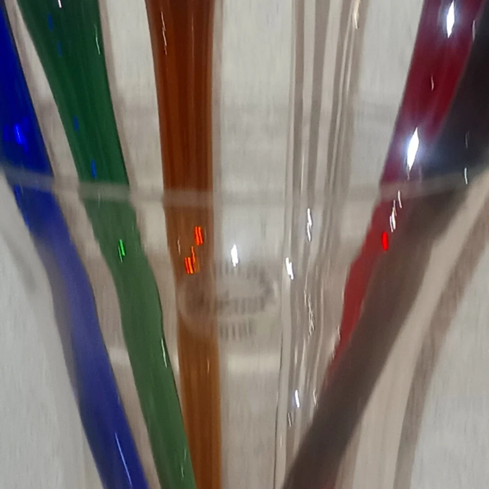 Artland Champagne Flutes With Display Vase HandBlown Glasses - Picture 9 of 9